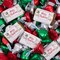 131 Pcs Christmas Candy Chocolate Party Favors Hershey's Miniatures & Red, Green & Silver Kisses (1.65 lbs, Approx. 131 Pcs) - Merry Berry